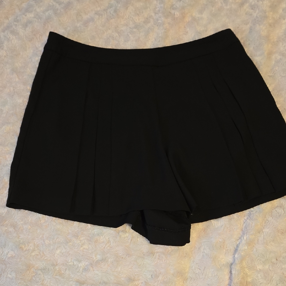 Everly Black High Waist Women's Shorts